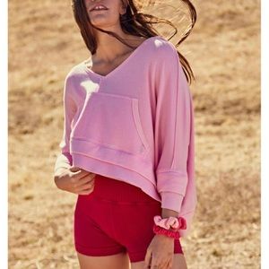 free people “bonfire hoodie” NWOT